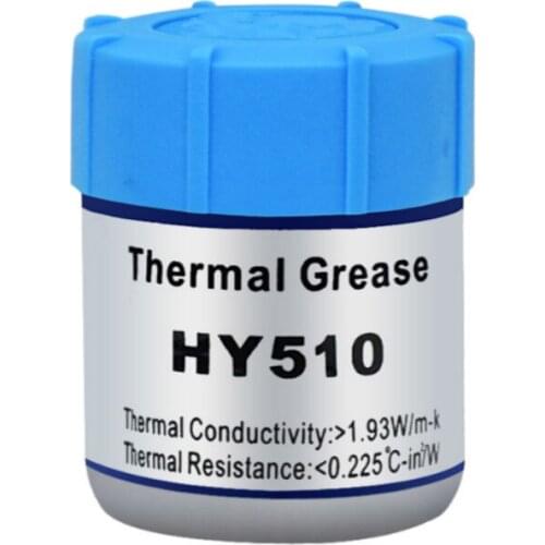 HY510 25g Grey Silicone Compound Thermal Paste Conductive Grease Heatsink For GPU CPU Chipset notebook Cooling with scraper