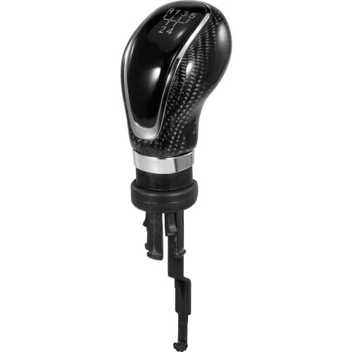 Gear Shift Knob Manual 5-Speed Carbon Fiber Replacement for Buick Excelle GT/XT Opel Astra 55565904
