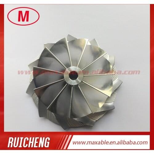 TD05H 20G upgrade/25G 60.50/78.00mm 11+0 blades turbocharger billet/milling/aluminum 2618 compressor wheel