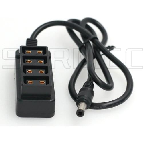 Tilta Gravity G Series DC 5.5x2.5mm to D tap fourway Splitter Power Out Cable for ARRI RED Camera