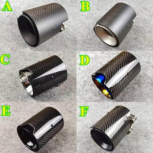 Carbon Exhaust For M135i M140i M235i M240i M335i M340i M435i M440i F87M2 F80M3 F82F83M4 F90M5 M Performance Muffler Tailpipe