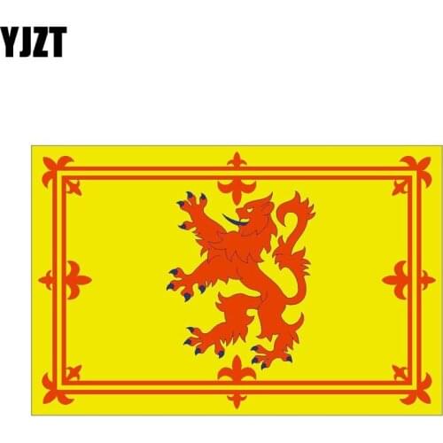 YJZT 16.2CM*10.5CM Styling SCOTLAND International Flag Body Car Sticker Decal 6-0523