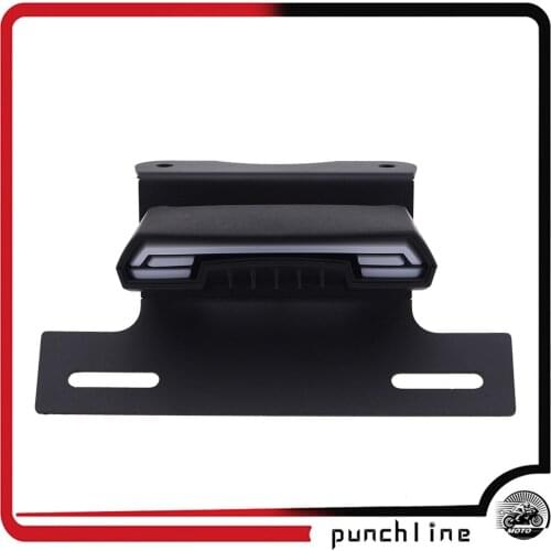 Fit DRZ 400SM 05-21 LED Tail Light Turn signal Blinker Lamp For DRZ 400S DRZ 400E 00-21 Registration License Plate Holder