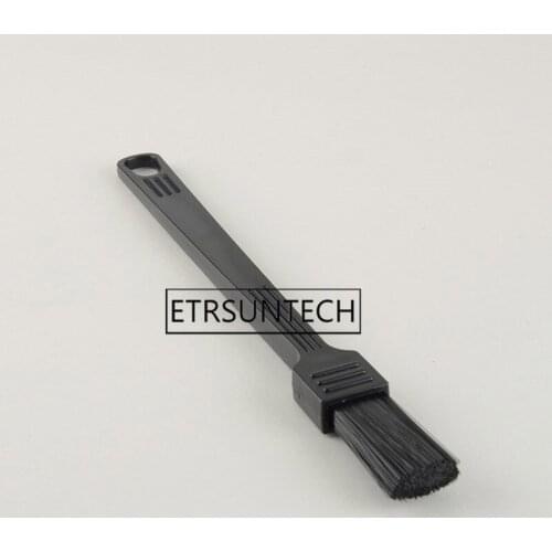 100pcs Black Coffee Cleaning Brush Milk Tea Powder Clean Bar Table Brushes Plastic Soft Flexible Kitchen Accessories