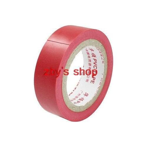 15M x 1.5CM Red Adhesive Insulating Electrical Tape