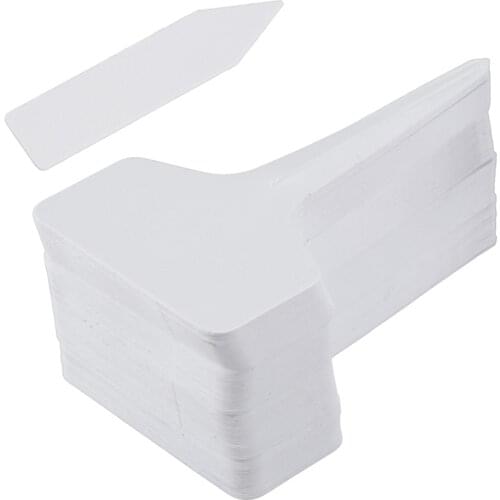 200 Pcs Reusable Garden Labels Gardening Plant Classification Sorting Sign Tag, 100 Pcs 10 X 6cm & 100 Pcs 5 X 1cm