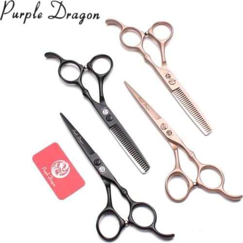 6" JP Stainless Groomer Scissors Professional Grooming Scissors Straight Scissors Thinning Shears Salon Hair Scissors Set Z9030