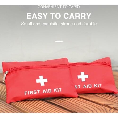 First Aid Kit Bag Outdoor Camping Emergency Survival Medical Pouch Portable Travel Medicine Storage Case Organizer Accessories