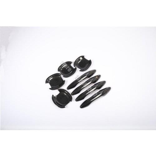 Car styling for Kia K5-2011-2015 ABS Carbon fiber pattern Door Handle Bowl Door handle Protective covering Cover Trim