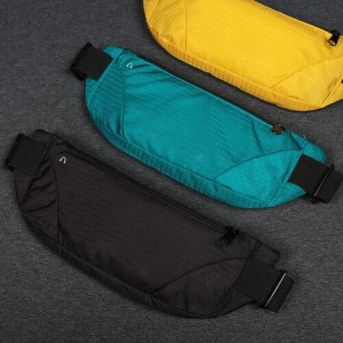 Colorful Waist bag Waterproof Waist Bum Bag Running Jogging Belt Pouch Zip Fanny Pack Sport Runner crossbody bags for you #qwert