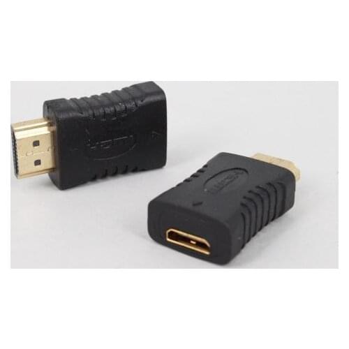 Dinto Hot 10pcs/lot Hdmi Male to Mini Hdmi Female 1080P Connector Display Port DP Gold plated Adapter Converter for PC HDTV