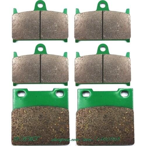 For SUZUKI 1100 GSX-R K - L - M - N 1989 - 1992 Disc Brake Pads Pill Front Rear 1991 1990 GSXR GSX R