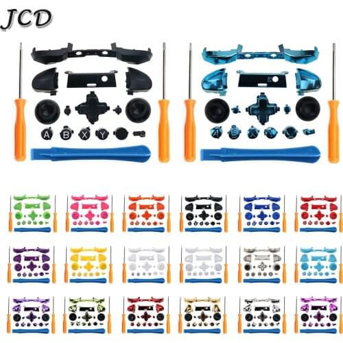 JCD New Replacement Bumper LB RB Trigger Buttons Part Repair Accessory Kit Buttons Set For Xbox one S Controller