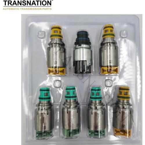 6T40E 6T45E Automatic Transmission Solenoid Kit 7PCS/SET New Type Fit For Cruze Buick LaCrosse Transnation 144420KA-7