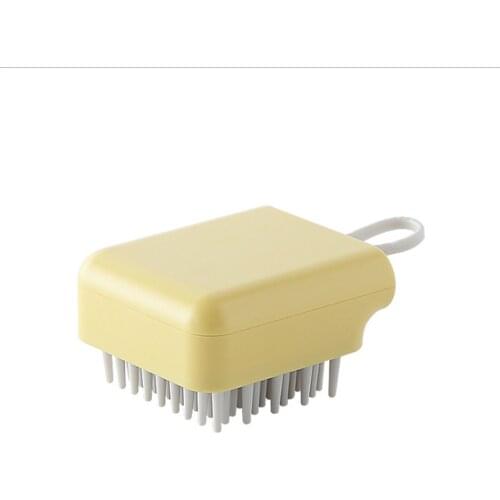 Massage Shampoo Comb Shampoo Brush Men Women Hair Washing Massage Comb Anti-Itch Massage Tools 6.5X6X4cm TK-ing