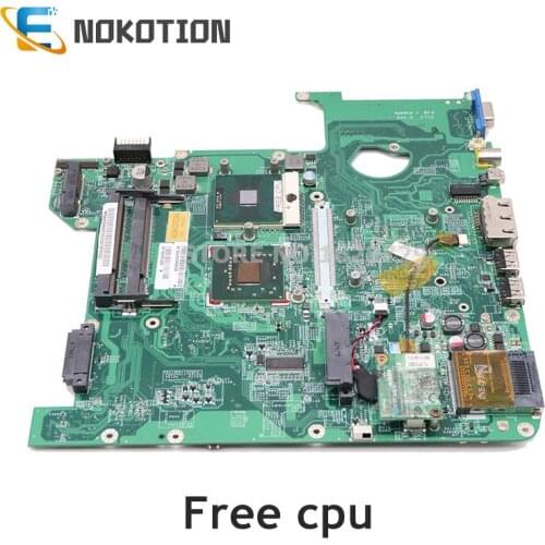 NOKOTION DA0Z01MB6F1 MBAKD06001 MB.AKD06.001 for Acer aspire 4720 4720Z laptop motherboard GM965 DDR2 Free CPU