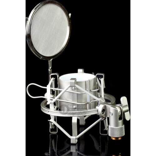 Metal Spider Microphone Shock Mount Stand Wind Screen Pop Filter Mic Isolation Shield Shockmount For CAD Karaoke GXL2200 GXL3000
