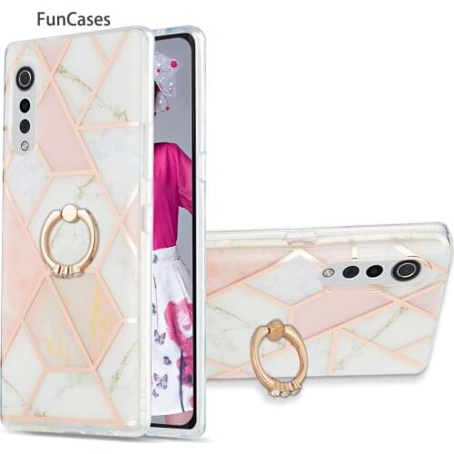 Mosaic Marble Soft TPU Shell Cover For capinha LG Velvet 5G Coques Abstract Casa LG estuche Velvet 4G Stylo 7 5G G9 Bag Cases