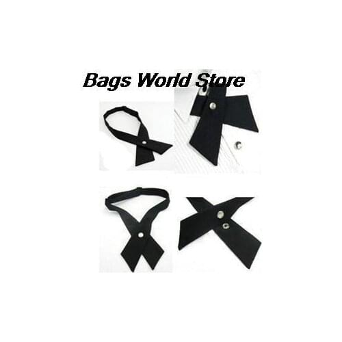 Mens Necktie Crossover Solid Butterflies Vutterfly Bowknot Bow Tie Polyester Womens Neck Ties Men Accessories Knot Bowtie