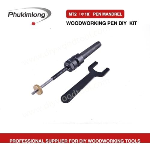 Phukimlong Morse Taper #1/#2MT Wood Turning Lathe Pen Making Woodturning Accessory Mandrel Collet Saver Set Woodworking DIY Tool