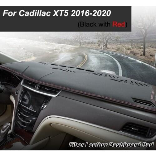 For Cadillac XT5 2016-2020 Anti-Slip Mat Dashboard Cover Pad Sunshade Dashmat Protect Carpet Anti-Uv Car Accessories