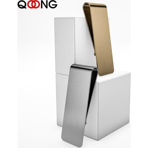 QOONG Mens Money Clip Wallets