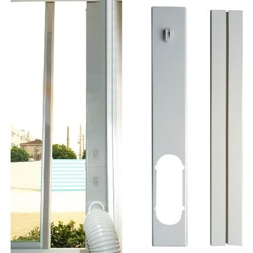 Adjustable Portable Window Adapter Kit Household Air Conditioning Plate Extractor Hose For Inclined Windows Easy To Install