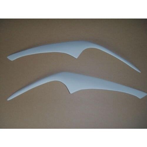 Fiberglass Headlight Eyebrows Eyelids Covers for 2003-2006 Hyundai Coupe Tiburon