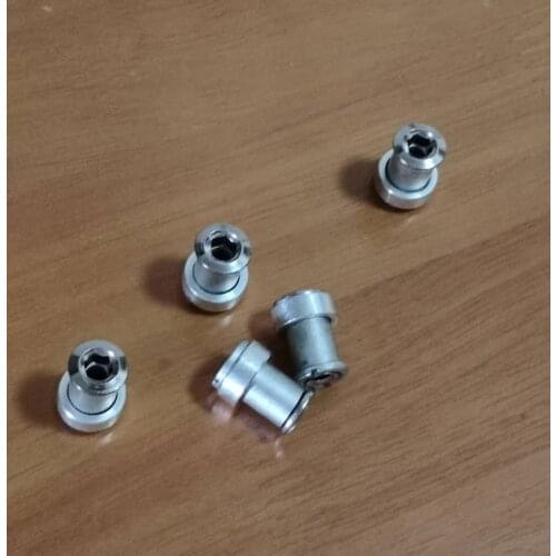 5pcs Extra-long Chainring Bolts Nuts Spacers