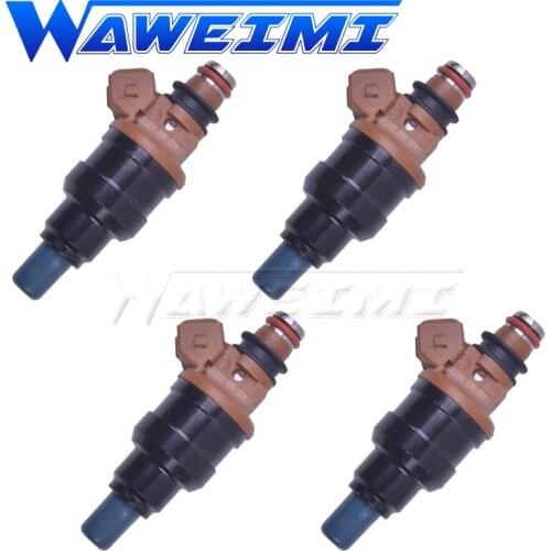 WAWEIMI 4x Fuel Injector Genuine Quality Nozzle 9250930024 0K9BJ13250 9250930024 For SPORTAGE CLARUS 2.0 GAS DOHC Spray Nozzel