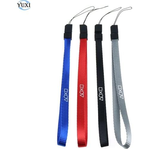 YuXi 4pcs Blue/Red/Black/Gray Hand Wrist Strap lanyard String For Sony playstation PS Vita Psvita PSV 1000 2000 PSV1000 PSV2000