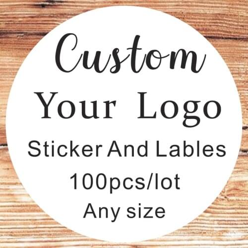 100 Pieces, Custom Personalized, Transparent,Eyelashes Stickers,Clear,Invitations, Favors Boxe Labels, Logo,Your text