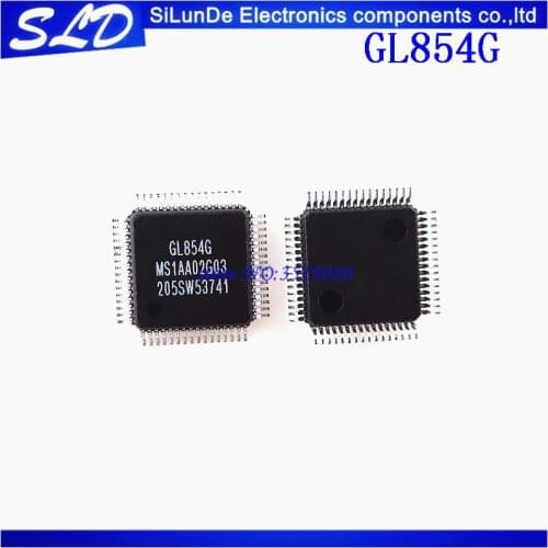 2pcs/lot GL854G-MSG03 GL854G QFP-64 new and original in stock