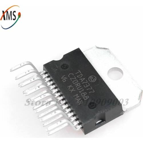 5PCS TDA7377 ZIP-15 2 x 30WDUAL/QUAD POWER AMPLIFIER FOR CAR RADIO TDA7377