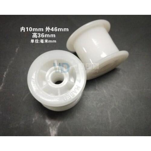 6pcs/lot original new Roland printing machine 800 machine 200 machine OB machine paper conveyor belt pulley cloth belt