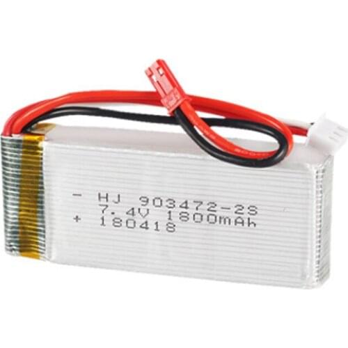 7.4V 1800mAh 903472 20c Lipo Battery For L959 L969 L979 L202 L212 Remote control cars Huanqi 955 RC boat 2S 7.4V 1800 mah