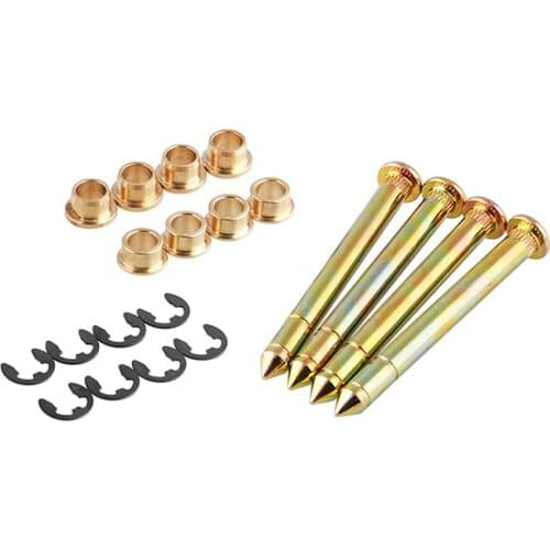 Auto Premium Heavy Duty Door Hinge Pin and Bushing Kit For Ford F150 F250 F350 Bronco