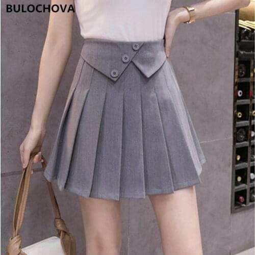 BULOCHOVA Women's Pleated Skirts