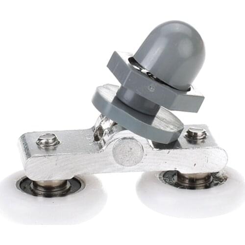Double Wheeled Replacement Shower Door Roller Runner Wheel 25mm Dia