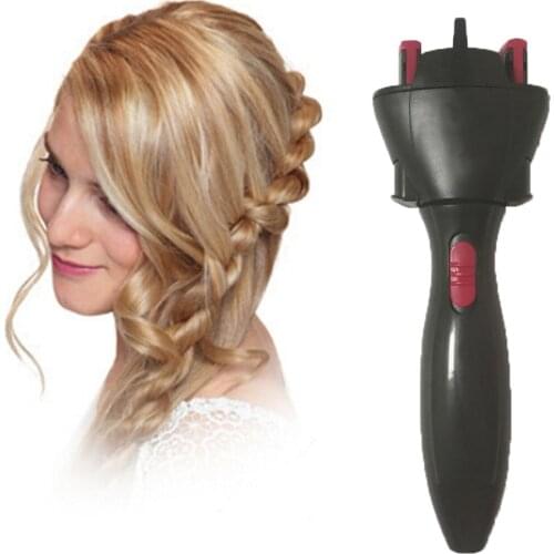 Electric Hair Braider Automatic Twist Braider Knitting Device Hair Braider Machine Braiding Hairstyle Cabello Hair Styling Tool