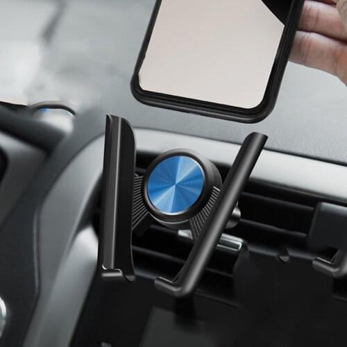 Flexible Car Bracket For Car Air Clip Mobile Phone Non-Magnetic Mobile Phone Bracket Is Suitable For Iphone 11 Pro Huawei
