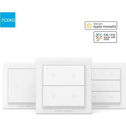 Aqara Opple Wireless Smart Switch No Wiring Required International Version ZigBee 3.0 Work For xiaomi Mijia App Apple HomeKit