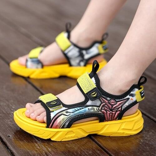 Summer Kids Sandals Breathable Boys Girls Sandals Soft Comfortable Childrens Shoes Outdoor Beach Kids Lightweight Sandales