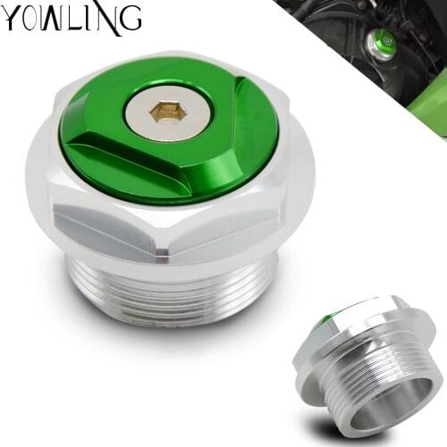 Motorcycle M30 Magnetic Engine Oil filler Cap Moto Bike Engine Oil Cap For Kawasaki Ninja 250 300 Ninja250 Ninja300 2008-2017