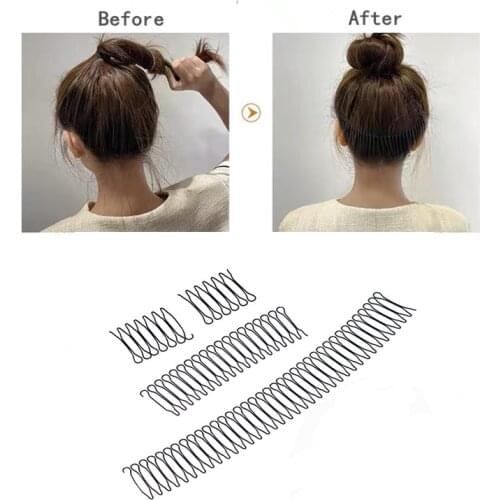 New Invisible Broken Hairpin Styling Tools Hair Clip For Women Girls Invisible Fringe Hair Comb Clips Hair Styling Accessories