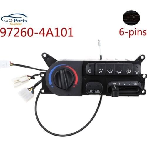 New Air Condition control panel Switch 6-pins 97260-4A101 972604A101 Apply for JAC Truck