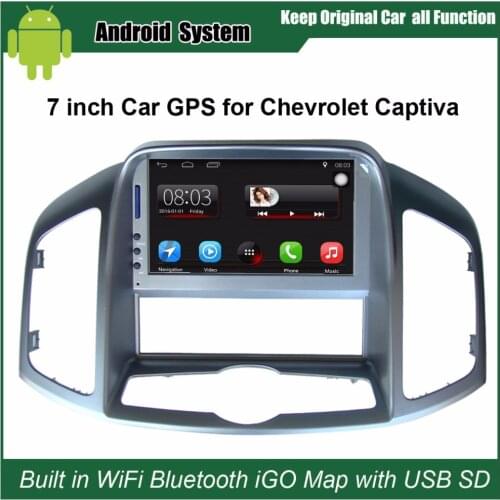 Upgraded Original Car Radio Player Suit to Chevrolet Captiva 2011-2012 Car Video Player Built in WiFi GPS Navigation Bluetooth