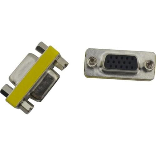 Female to Female VGA HD 15 Pin Gender Changer Converter Adapter for Sega Dreamcast VGA cable
