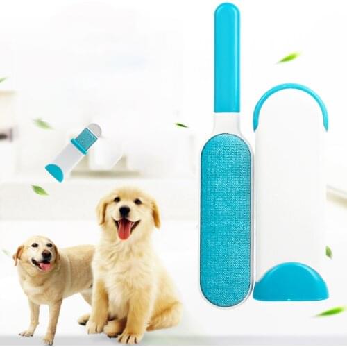3PCS Pet Hair Removal Brush Sets Makeup Reusable Combs Sofa Bed Sheet Dogs Cat Portable Household Cleaning Brush Pet Supplies