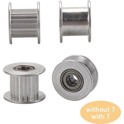 1Pc GT2 Idler Timing Pulley 20 Tooth Wheel Width 6/10mm Bore 5mm Aluminium Gear Teeth 3D Printers Parts For Reprap Parts